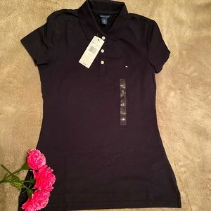 Tommy Hilfiger Black Polo